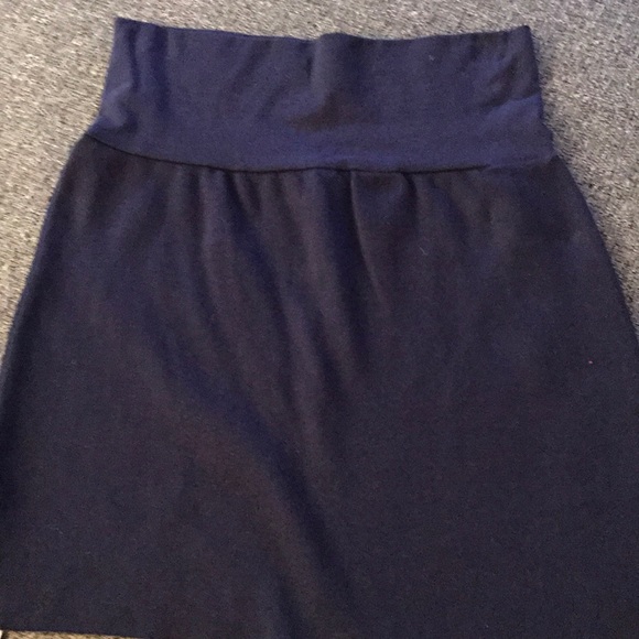 Navy American Apparel Skirt - Picture 2 of 3